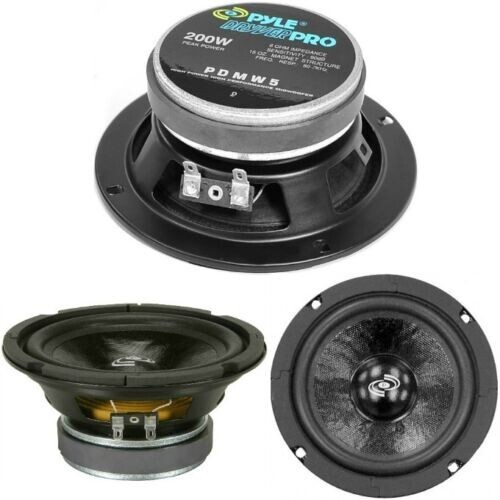 Mid woofer pyle pdmw5 - mid, cm